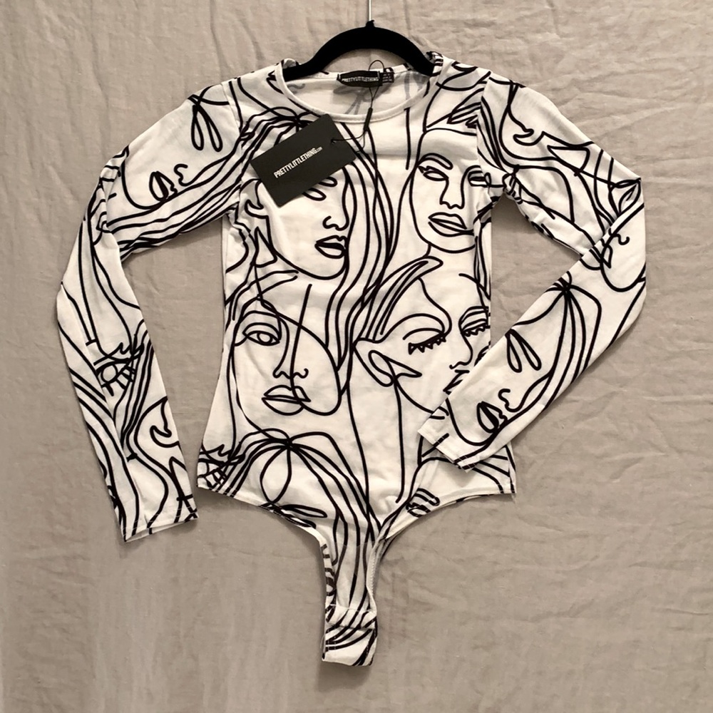 Pretty Little Thing Long-Sleeve Body Suit